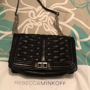 Leather Rebecca Minkoff shoulder bag